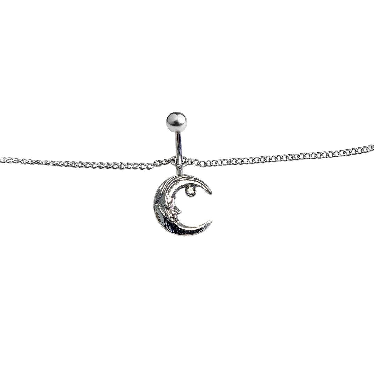 Surgical Steel Star Belly Chain Belly Button Ring