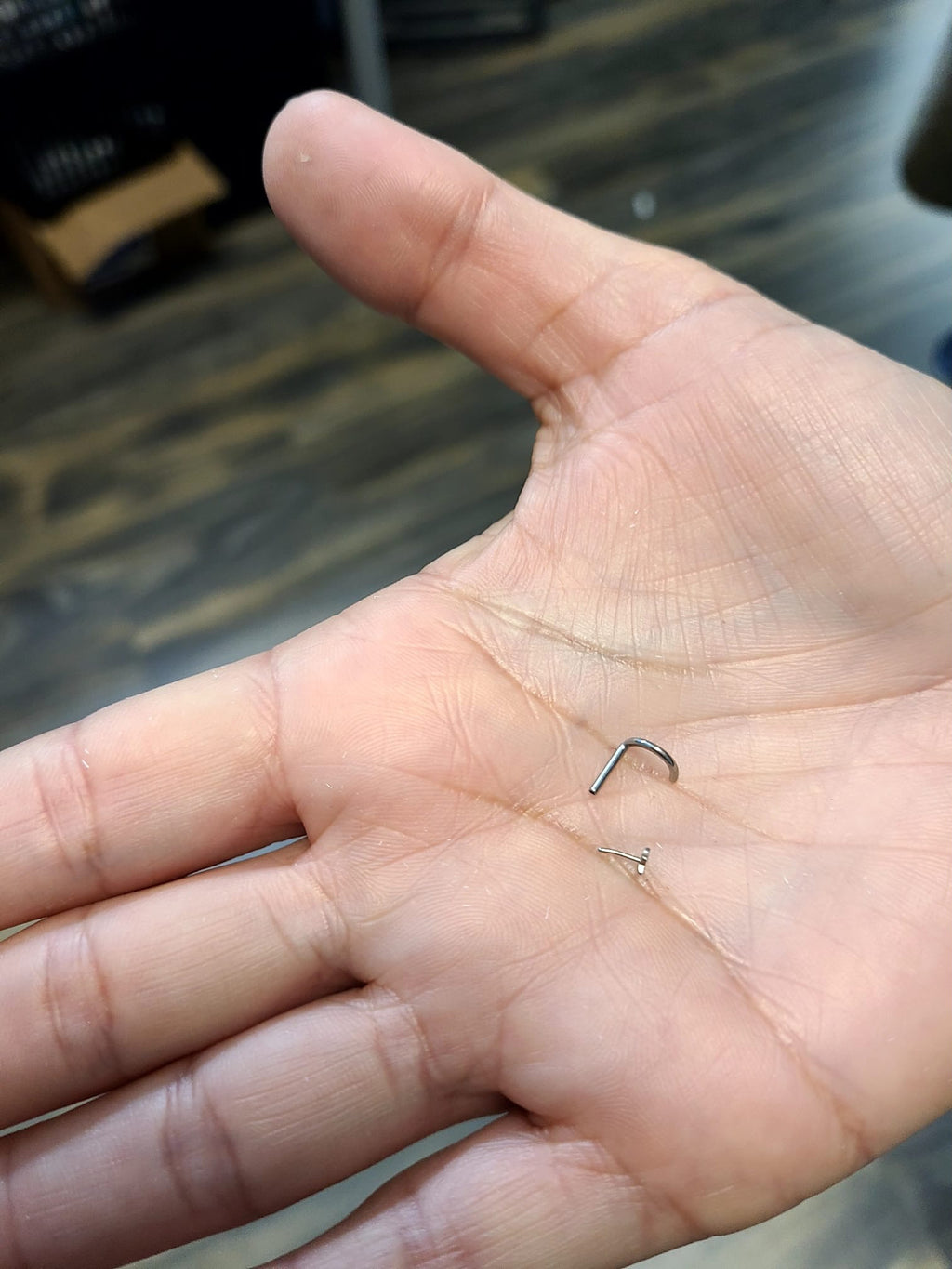 Titanium Threadless Push In Star Nose Screw