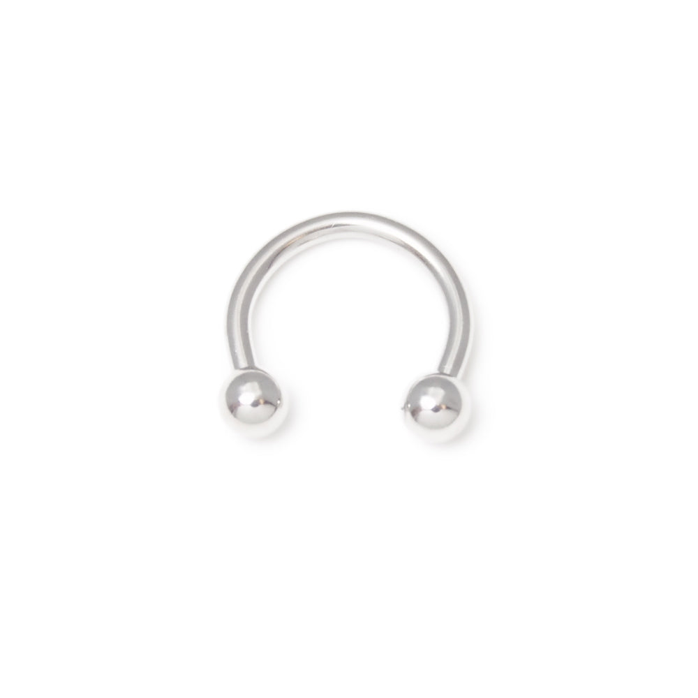Surgical Steel 16 Gauge Horseshoe Circular Barbell Kit 8mm - 4 Pack