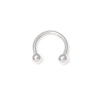 Surgical Steel 16 Gauge Horseshoe Circular Barbell Kit 8mm - 4 Pack