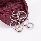 Surgical Steel 14 & 16 Gauge Captive Bead Rings - 10 Pack