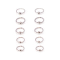 Surgical Steel 14 & 16 Gauge Captive Bead Rings - 10 Pack