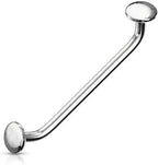 45 Degree Bent Surface Staple Barbells 16 Gauge with Flat Disc Ends - Kruelty - Photo 3