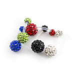 Bioflex Acrylic 14 Gauge Belly Button Ring with Ferido Ball - 5 Pack