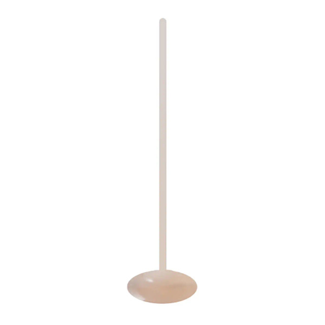 Glass Pyrex Clear Flesh Tone Retainer Stud 20 to 14 Gauge - Kruelty - Photo 9