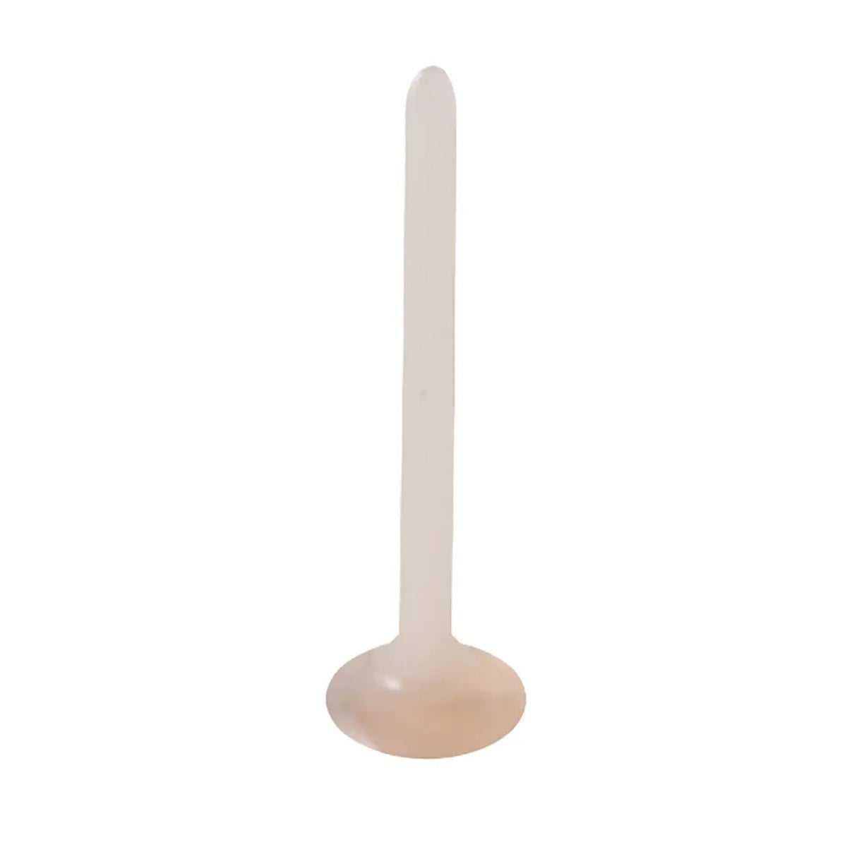 Glass Pyrex Clear Flesh Tone Retainer Stud 20 to 14 Gauge - Kruelty - Photo 10