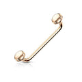 90 Degree Bent Surface Snake Eye Staple Barbells 16 Gauge & Flat Disk - Kruelty - Photo 10