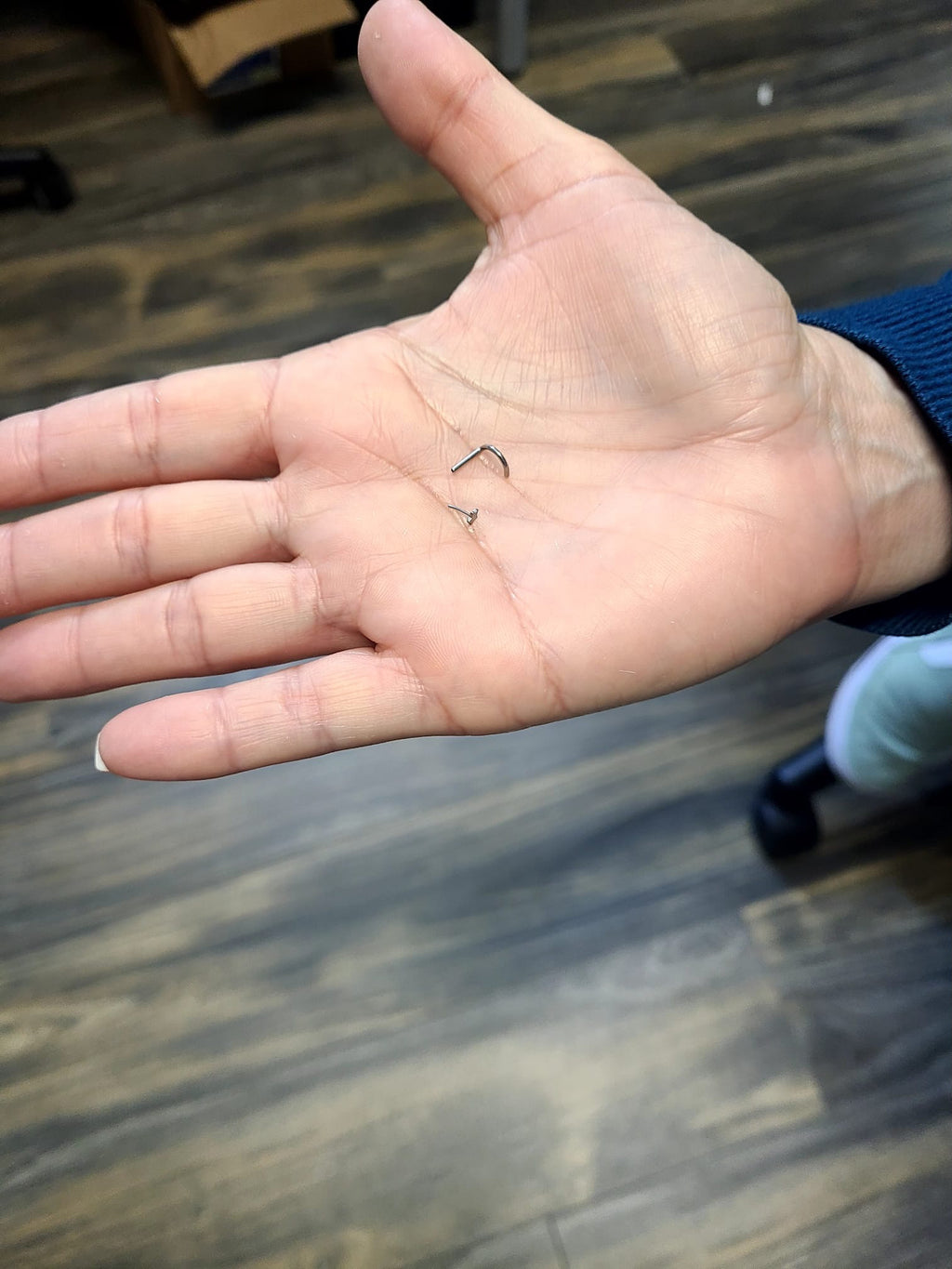 Titanium Threadless Push In Star Nose Screw