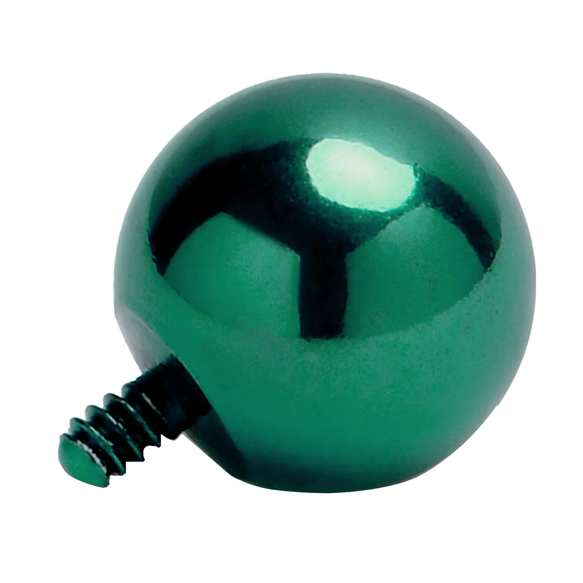 Titanium Anodized Dermal Top 14 Gauge Internal Threaded Ball - 10 Pack - Kruelty - Photo 5