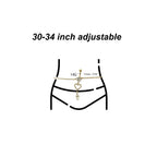 Gold Plated Surgical Steel Belly Chain with Heart CZ Dangle Charm