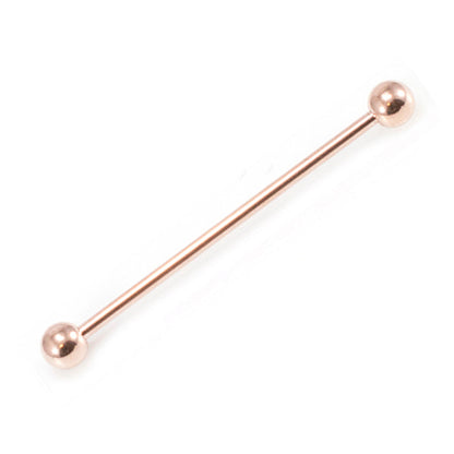 Surgical Steel Anodized Industrial Barbell 14 Gauge 1-1/2" - 10 Pack