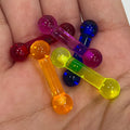 UV Acrylic 4 Gauge Straight Barbell