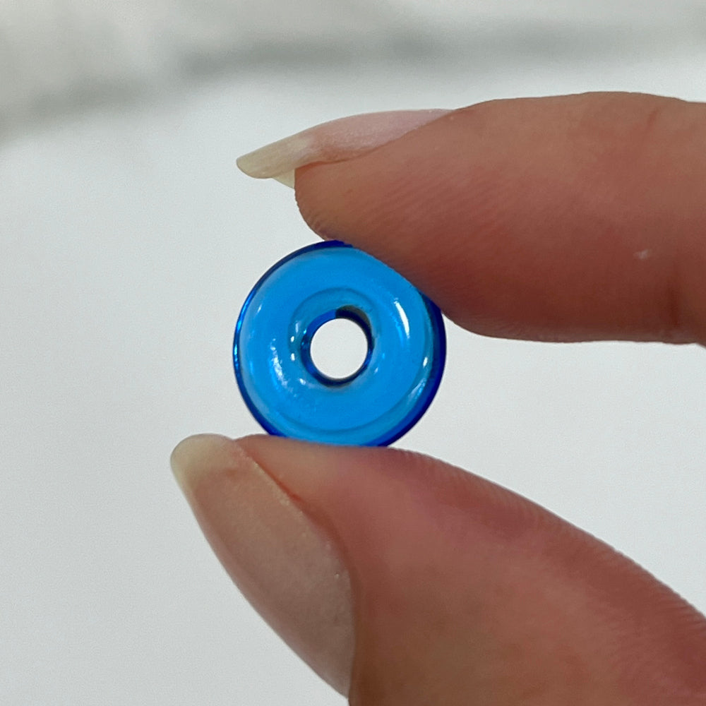 Acrylic 14 Gauge UV Glow Replacement Donut Beads - photo 2