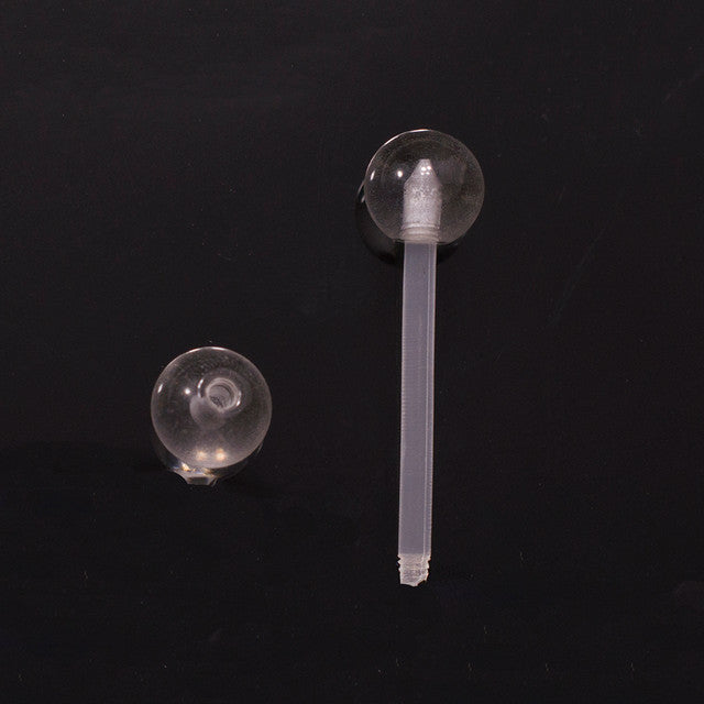 Bioflex Clear Piercing Retainers - 10 Pack