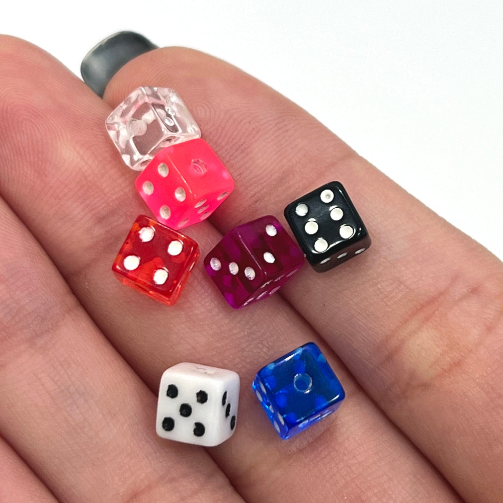 Acrylic 14 Gauge Replacement Dice Bead - photo 2