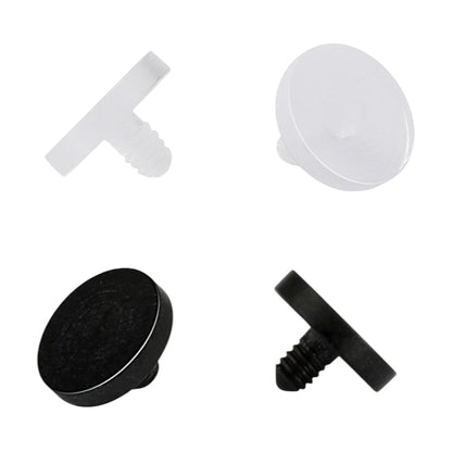 Acrylic Retainer Anchor Dermal Tops 14 Gauge - 2 Colors