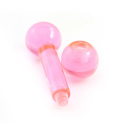 Acrylic Straight Barbell 6 Gauge 15mm - 8 Colors
