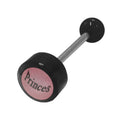 Surgical Steel 14 Gauge Tongue Barbell with Black Princess Logo