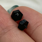 Surgical Steel 16 Gauge Hexagon Screw Nut Dermal Top