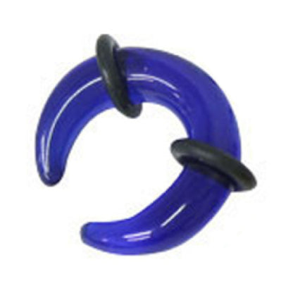 Acrylic 6 Gauge Septum Pincher Tapers Ear Gauges with UV Glow - Pair - photo 5