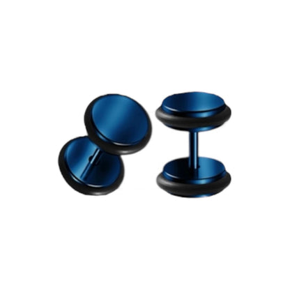PVD Surgical Steel 16 Gauge Fake Ear Gauge Plugs - Pair - photo 6