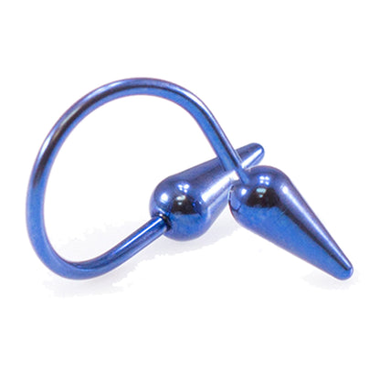 Surgical Steel 18 Gauge Long Spiked Twister Earrings - photo 4