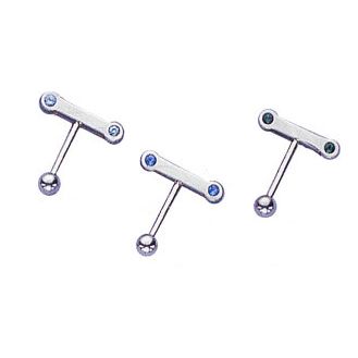 Surgical Steel Eyebrow Barbell Ring