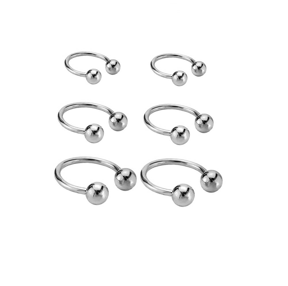 Surgical Steel Assorted Body Jewelry Wholesale - 100 Pack