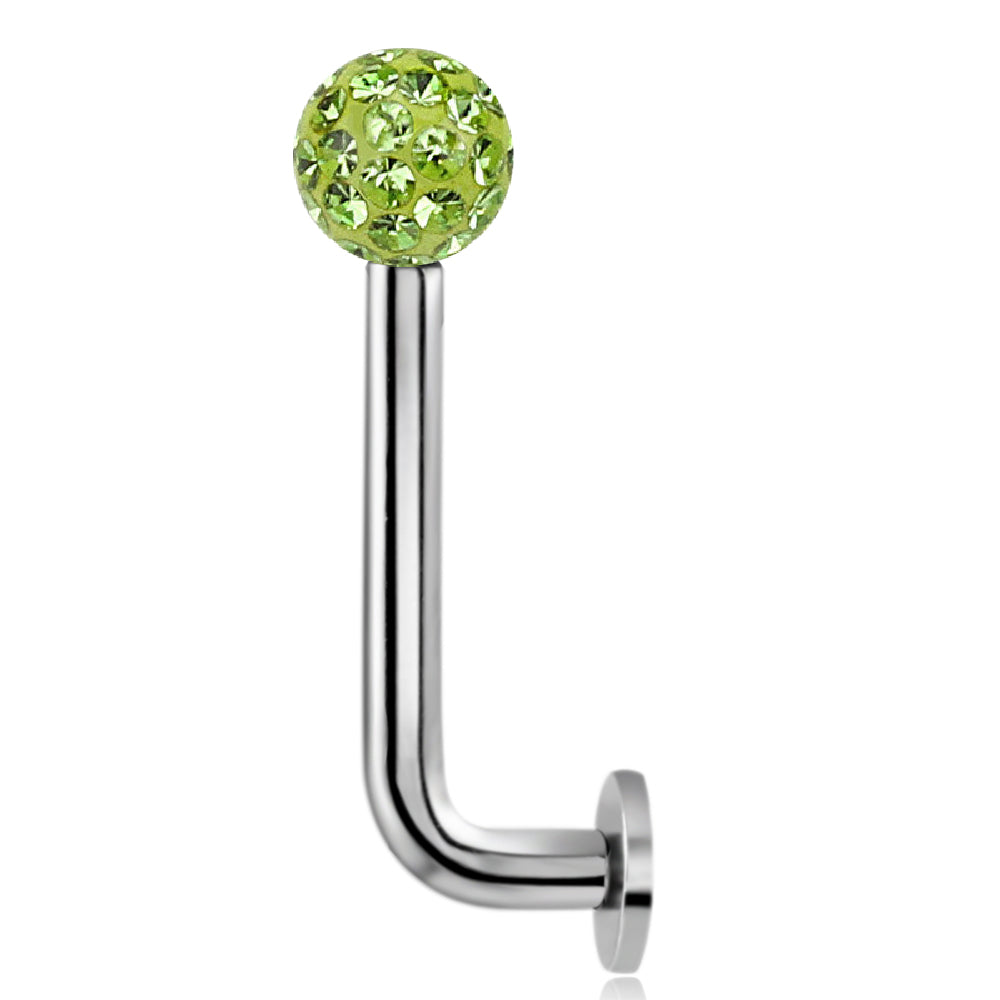 Titanium 14 Gauge Christina Piercing Jewelry Internally Threaded - photo 5
