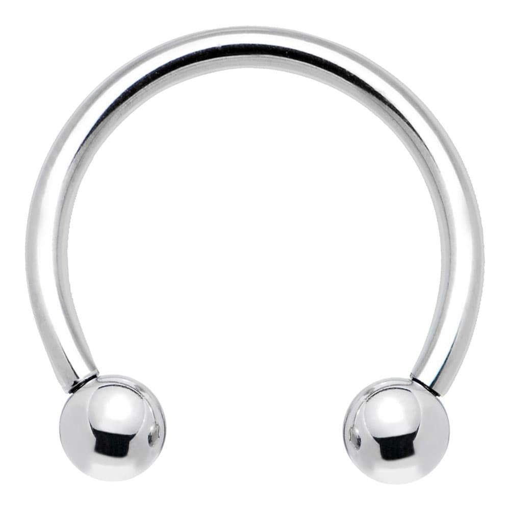 Surgical Steel 4 to 18 Gauge Horseshoe Circular Barbell