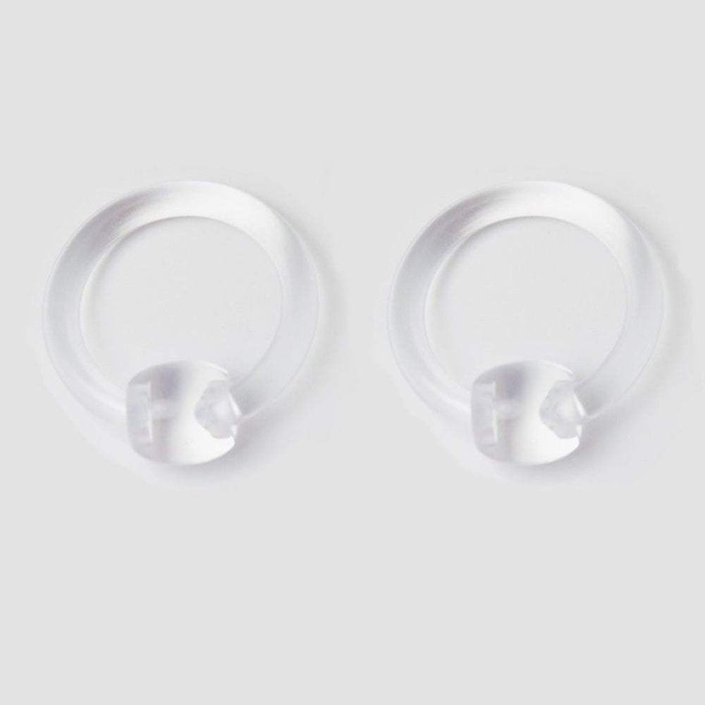 UV Acrylic 10 Gauge Captive Bead Rings CBR - Pair - photo 3