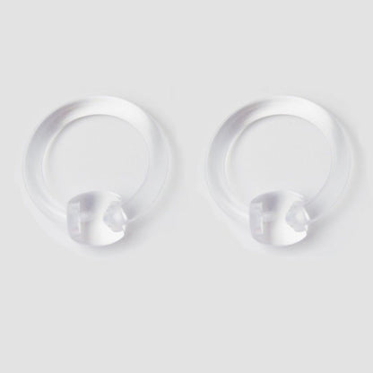 UV Acrylic 10 Gauge Captive Bead Rings CBR - Pair - photo 3