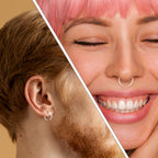 Acrylic 00 to 14 Gauge Clear Horseshoe Septum Clicker Hoop