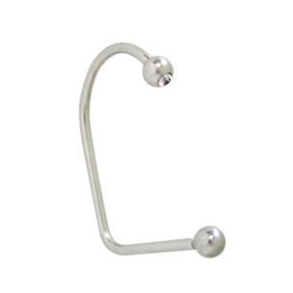 Surgical Steel 14 Gauge Labret Stud with Clear CZ Lippy Loop Lip