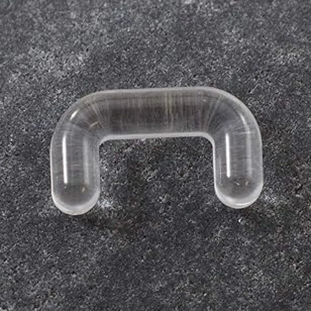 Acrylic Bioplast Septum Retainer 10 to 16 Gauge - Clear