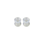 Moonstone Double Flare Ear Tunnels 2G to 13/16 Inch
