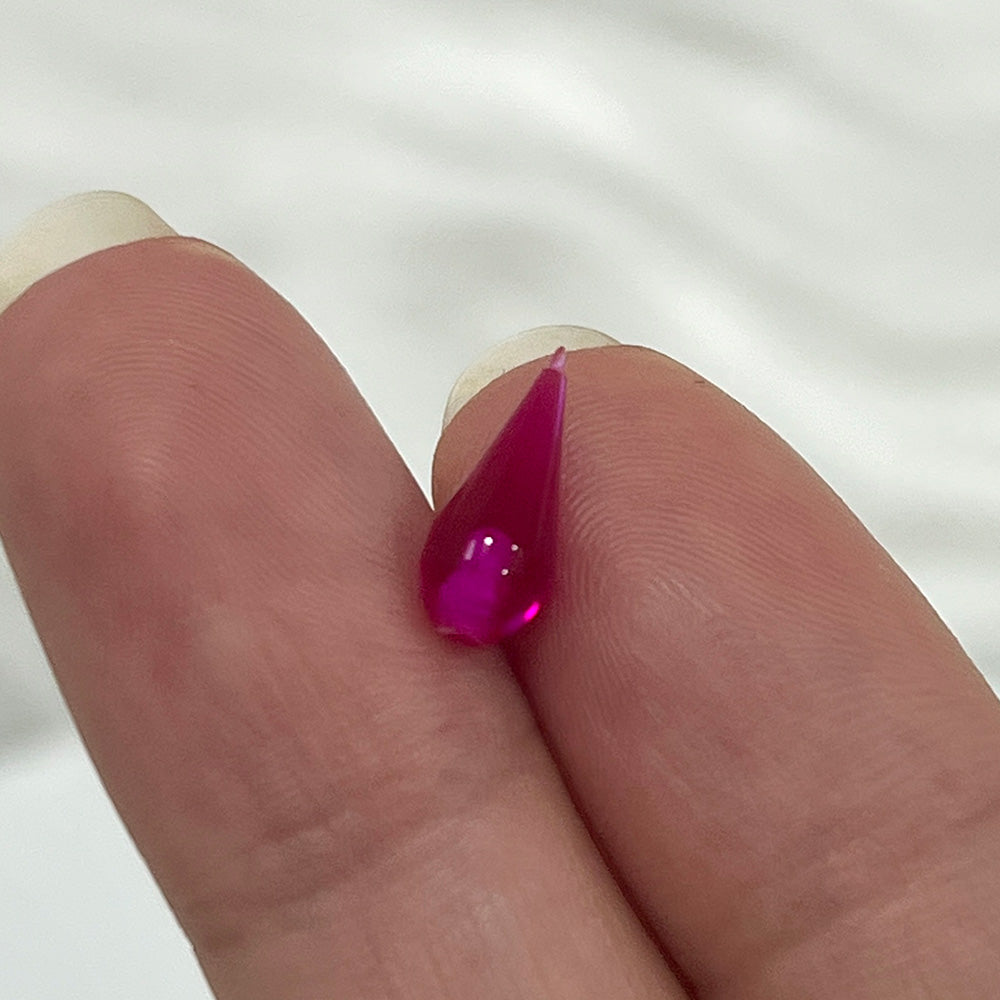 Acrylic 14 Gauge UV Glow Spike Replacement Beads