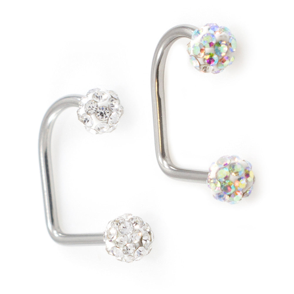 Surgical Steel 16 Gauge Lippy Loop Labret with Ferido Ball