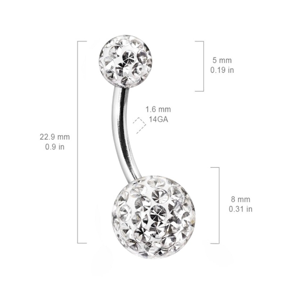 Surgical Steel 18 to 14 Gauge Ferido C-Shape Nose Rings - 3 Pack