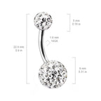 Surgical Steel 18 to 14 Gauge Ferido C-Shape Nose Rings - 3 Pack