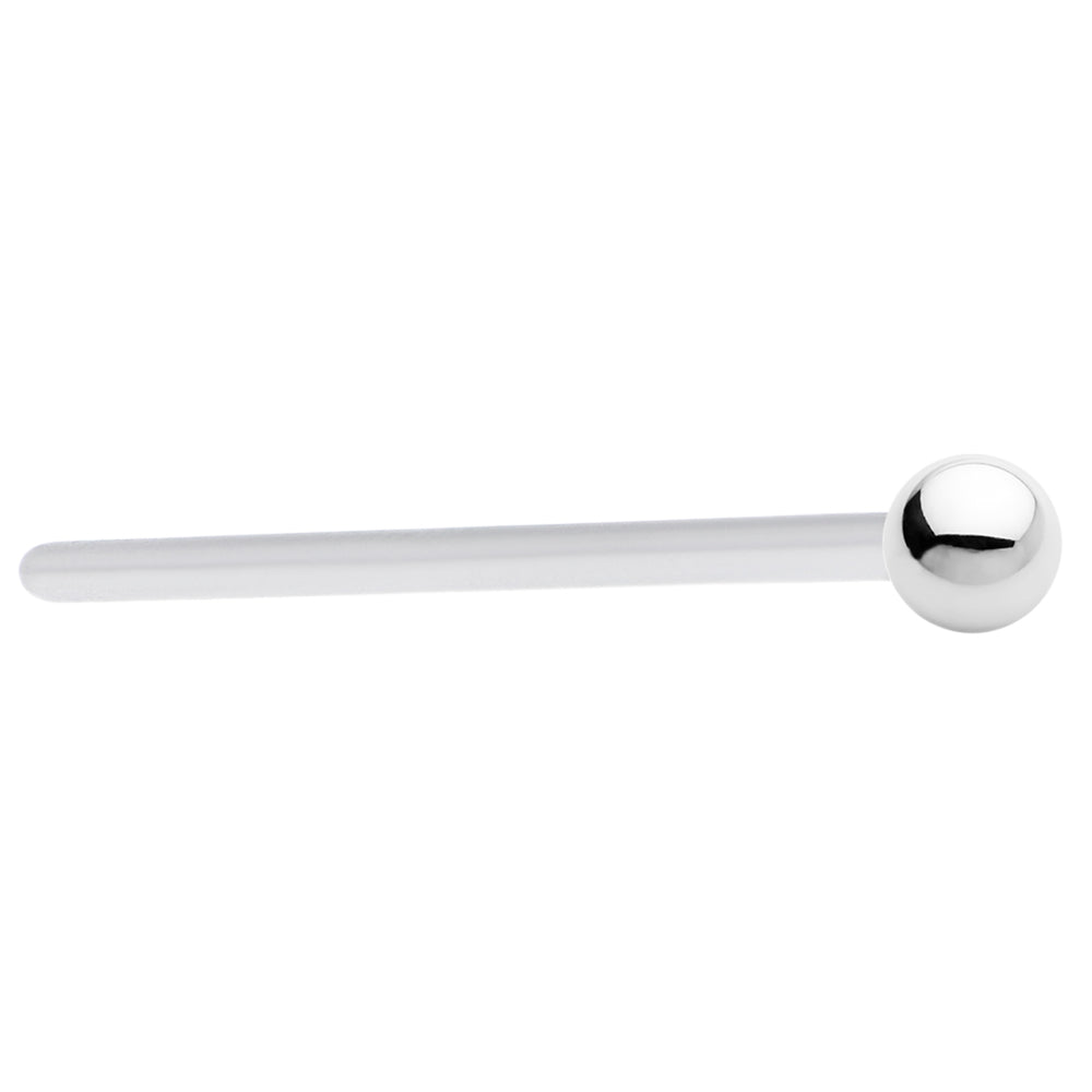 Surgical Steel Bendable Fishtail Nose Stud - 18 & 20 Gauge - photo 2