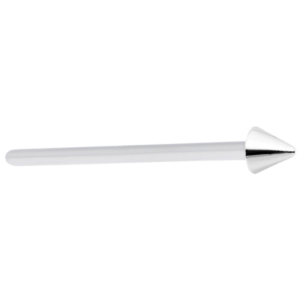 Surgical Steel Bendable Fishtail Nose Stud - 18 & 20 Gauge - photo 4