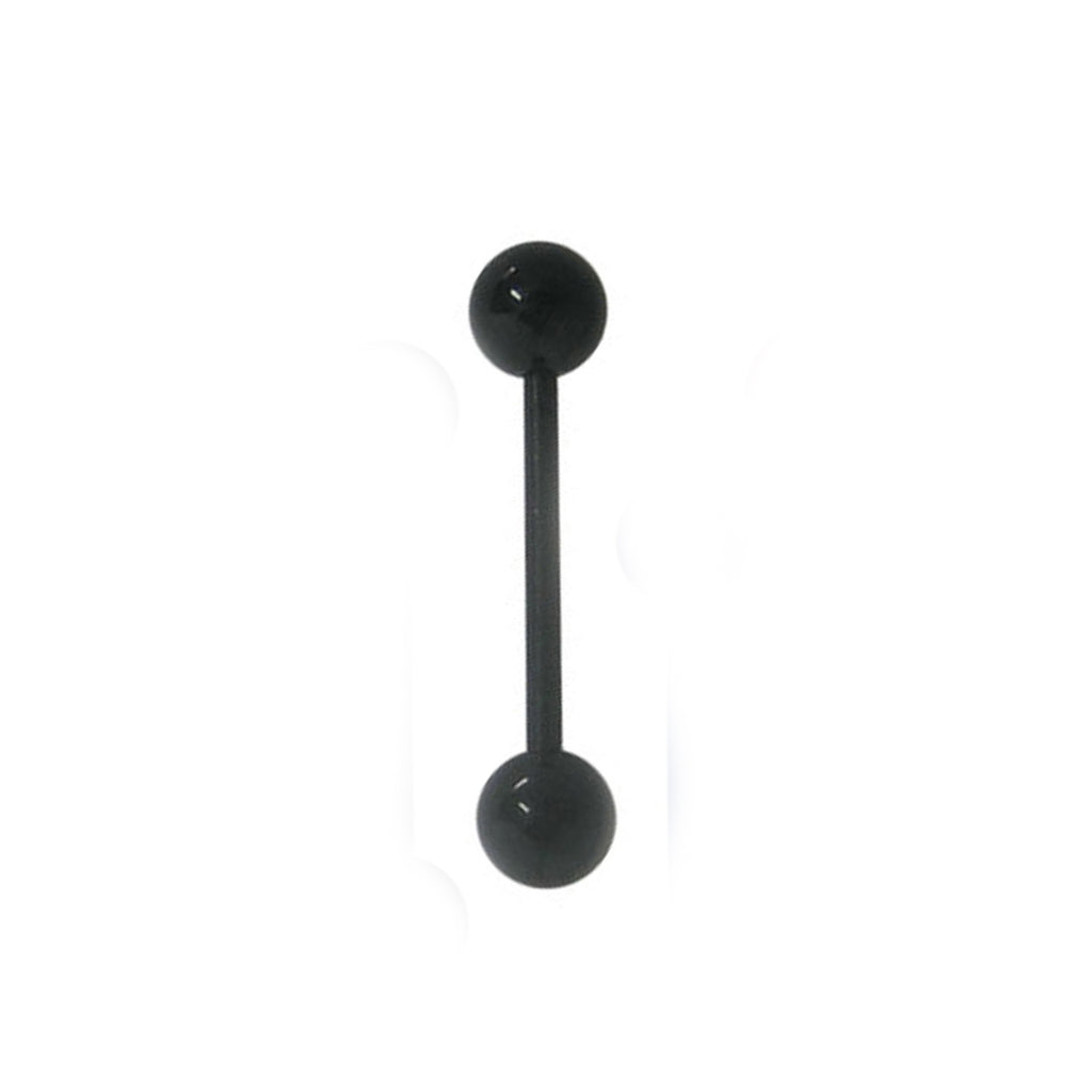 Flexible PTFE Tongue Ring Straight Barbell 14 Gauge 5/8" (16 mm) - Kruelty - Photo 6