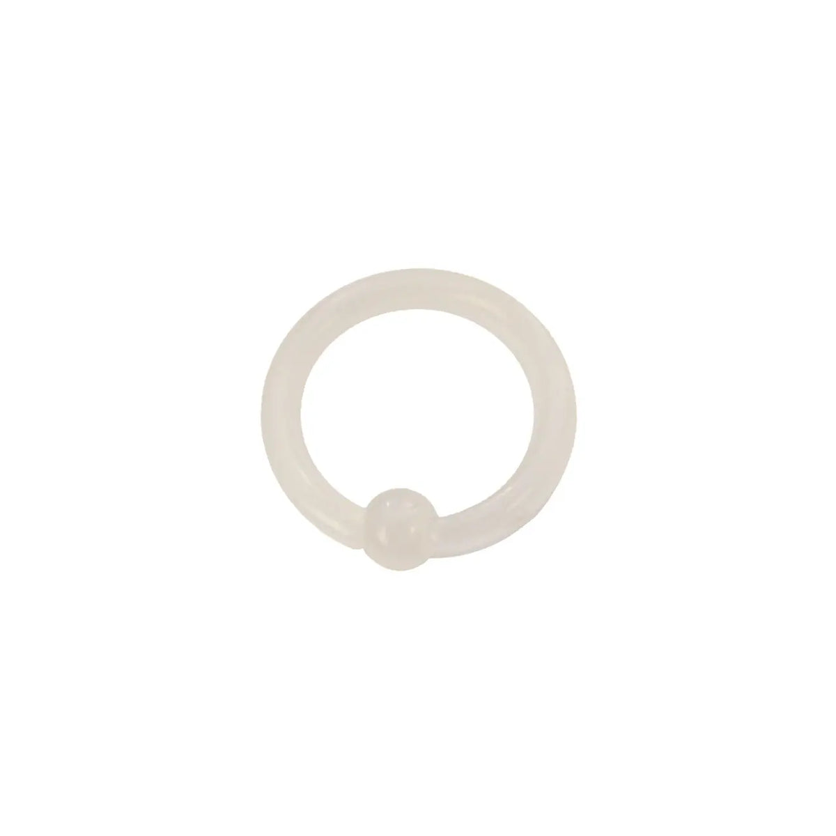 Glow in the Dark Acrylic 8 to 12 Gauge Septum Clicker Hoop - photo 5