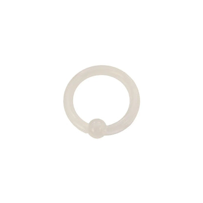 Glow in the Dark Acrylic 8 to 12 Gauge Septum Clicker Hoop - photo 5