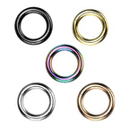 Surgical Steel Hinged Clicker Segment Ring Hoop 8 to 2 Gauge - Large - Kruelty - Photo 3
