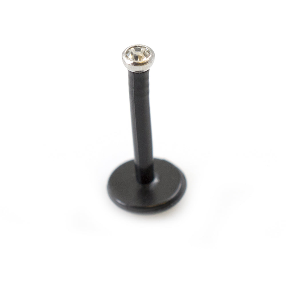 Bioflex 16 Gauge Push In Labret with CZ Stone - photo 5