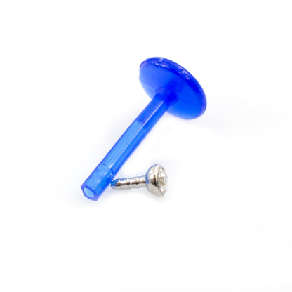 Bioflex 16 Gauge Push In Labret with CZ Stone - photo 13