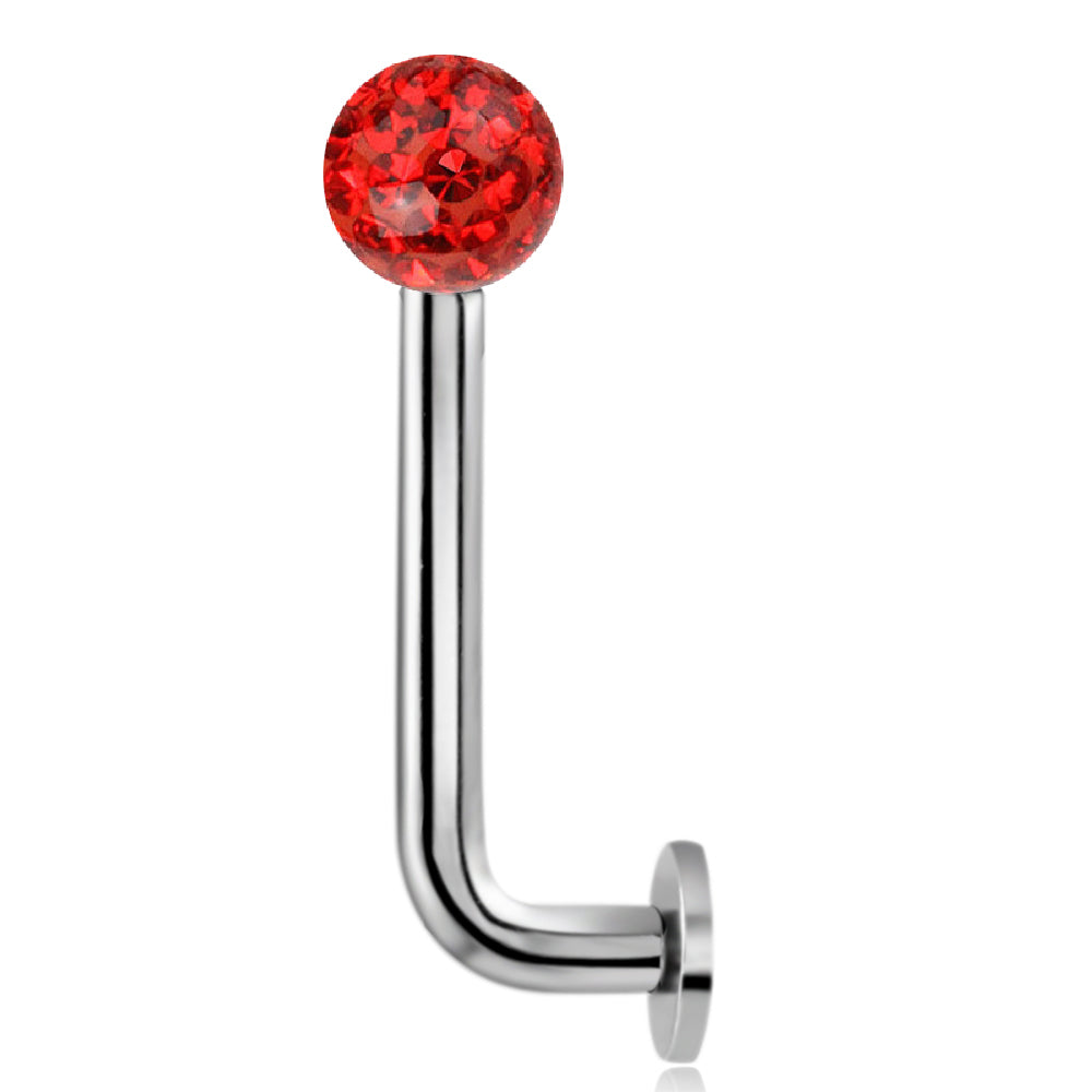 Titanium 14 Gauge Christina Piercing Jewelry Internally Threaded - photo 3