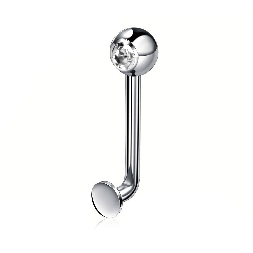 Titanium 14 Gauge Christina Piercing Jewelry Internally Threaded - photo 4
